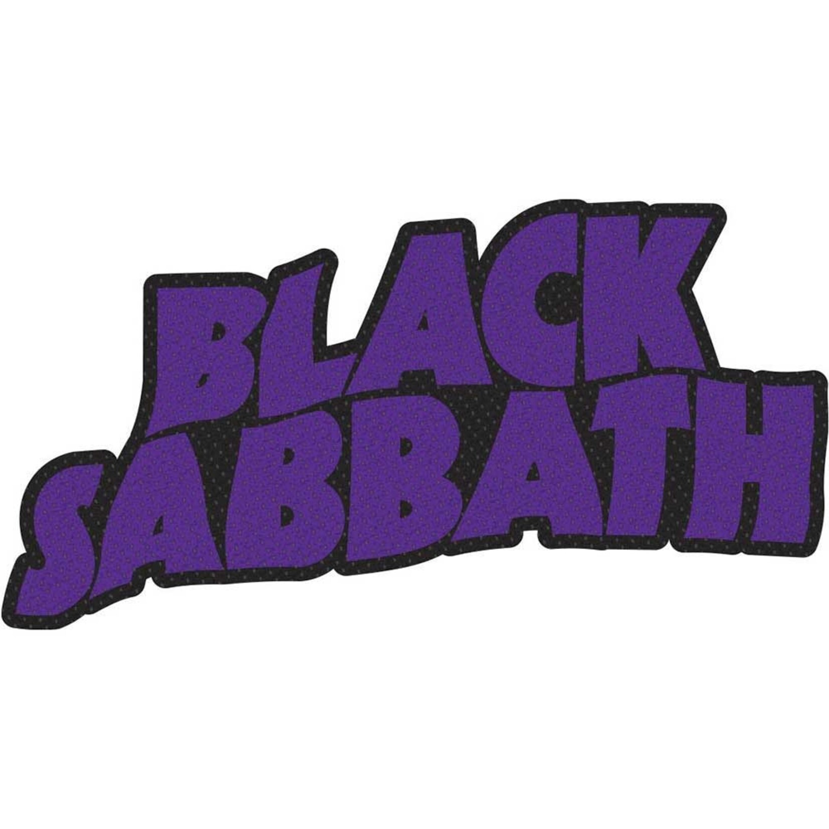 Patch - Black Sabbath: Logo Cut Out