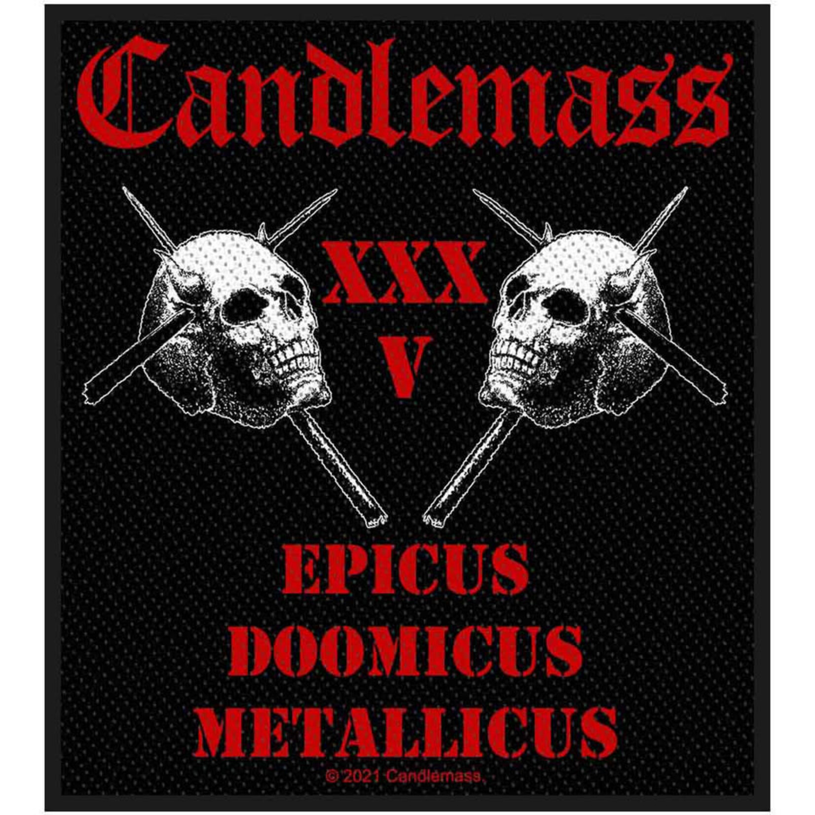 Patch - Candlemass: Epicus Doomicus Metallicus 35th Anniversary