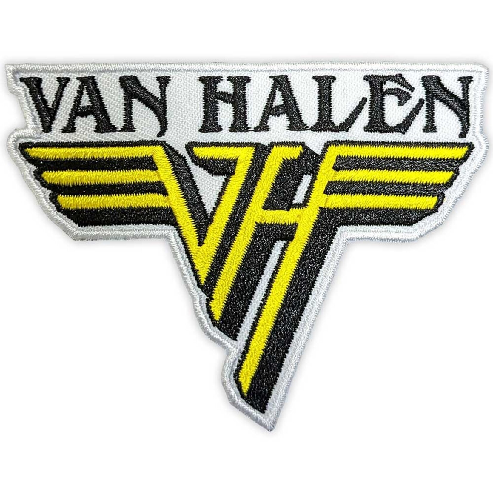 Patch - Van Halen: Text & Yellow Logo