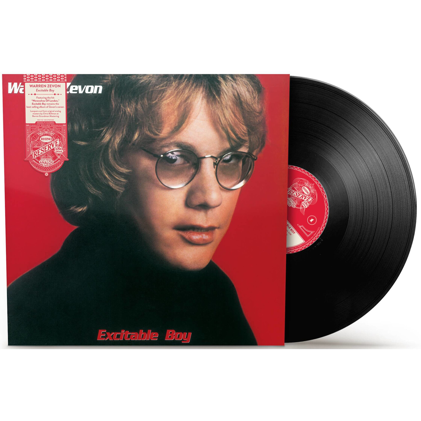 Warren Zevon - Excitable Boy (Rhino Reserve Series) [LP] (Rocktober 2025)