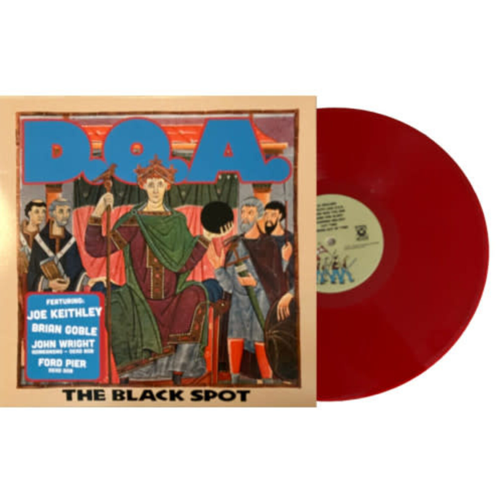 D.O.A. - The Black Spot (Red Vinyl) [LP]