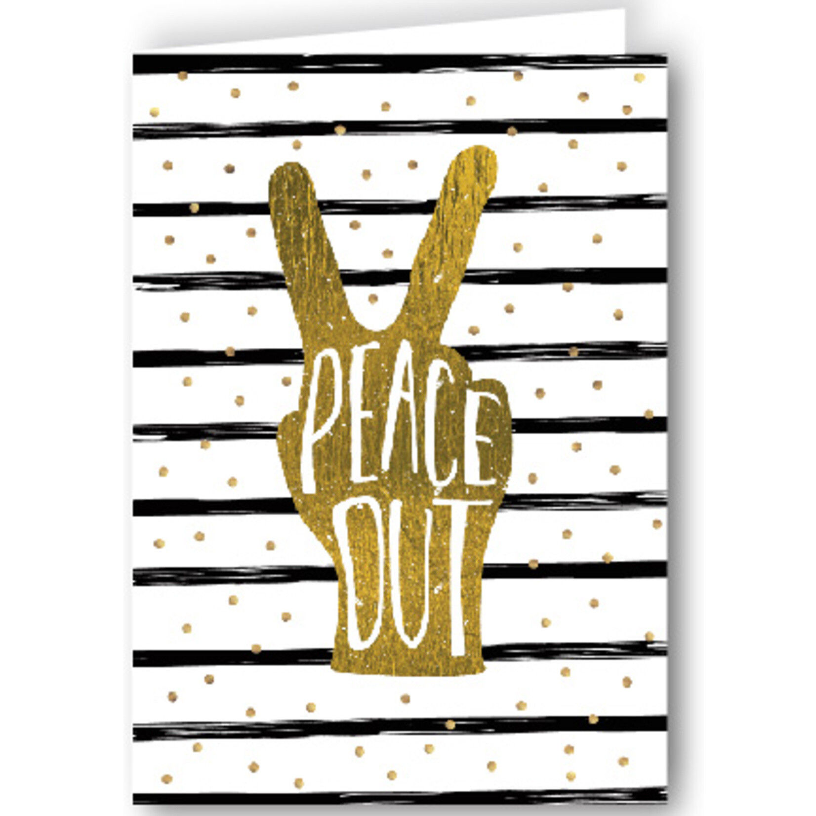 Greeting Card - Peace Out