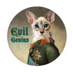 Button - Evil Genius