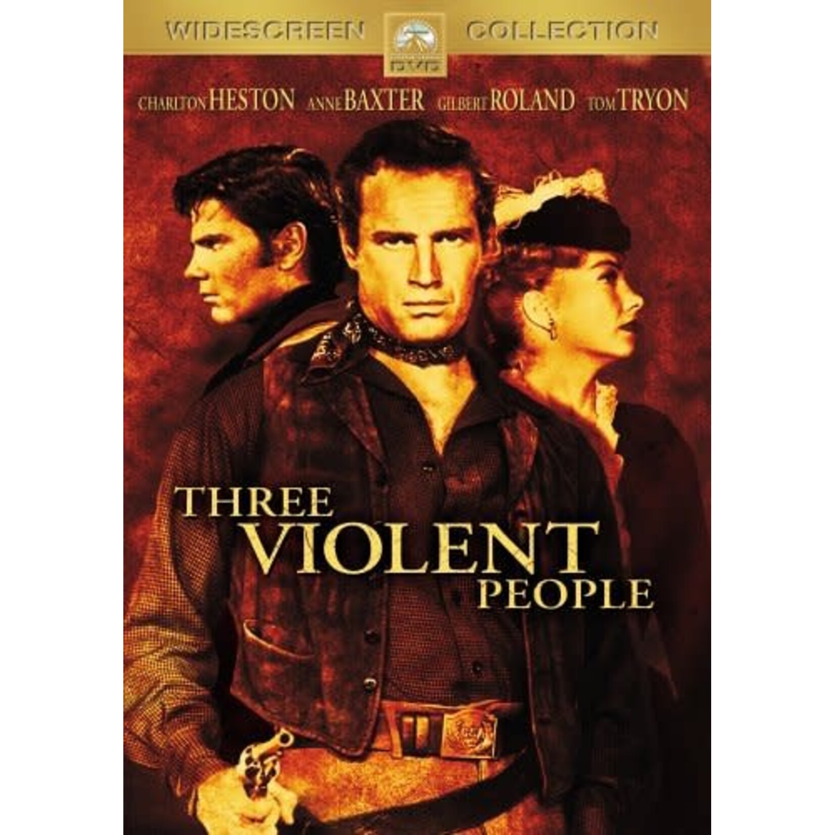 Three Violent People (1956) [USED DVD]