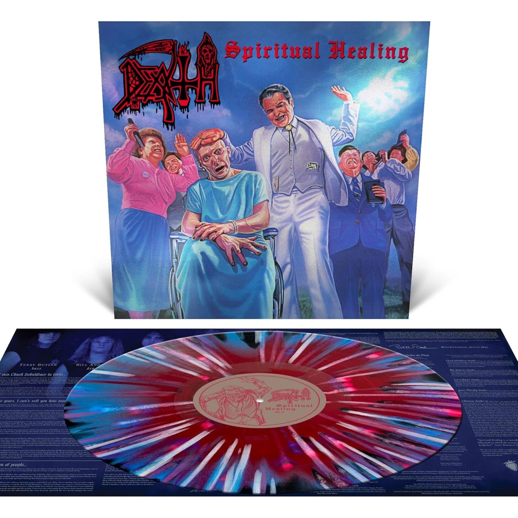 Death - Spiritual Healing (Red/Blue/Black Vinyl) [LP]