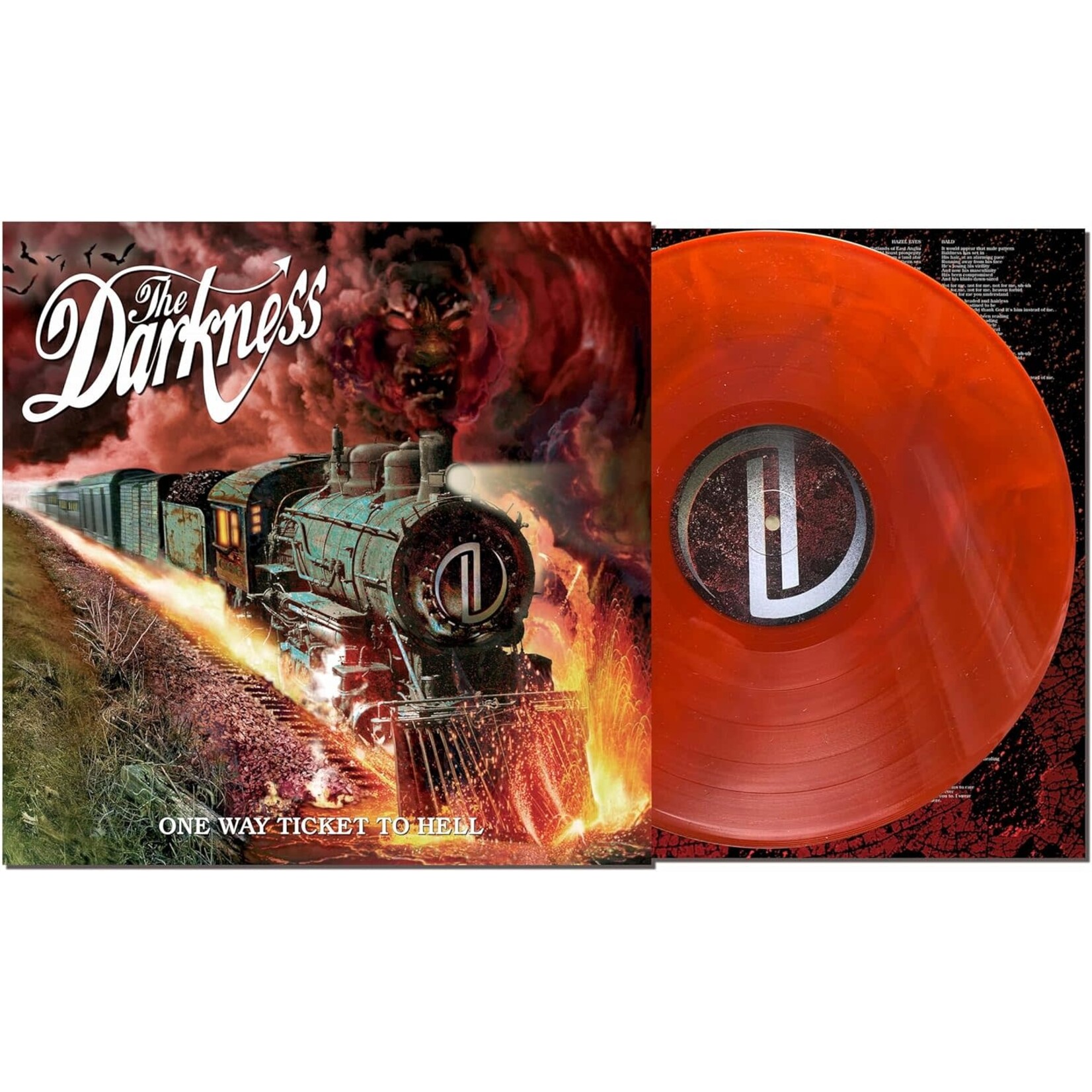 Darkness - One Way Ticket to Hell...And Back (20th Ann Ed) (Orange/Yellow Vinyl) [LP]