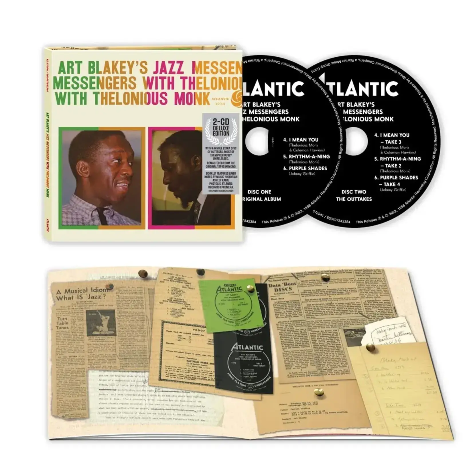 Art Blakey - Art Blakey's Jazz Messengers With Thelonious Monk (Dlx Ed) [2CD]