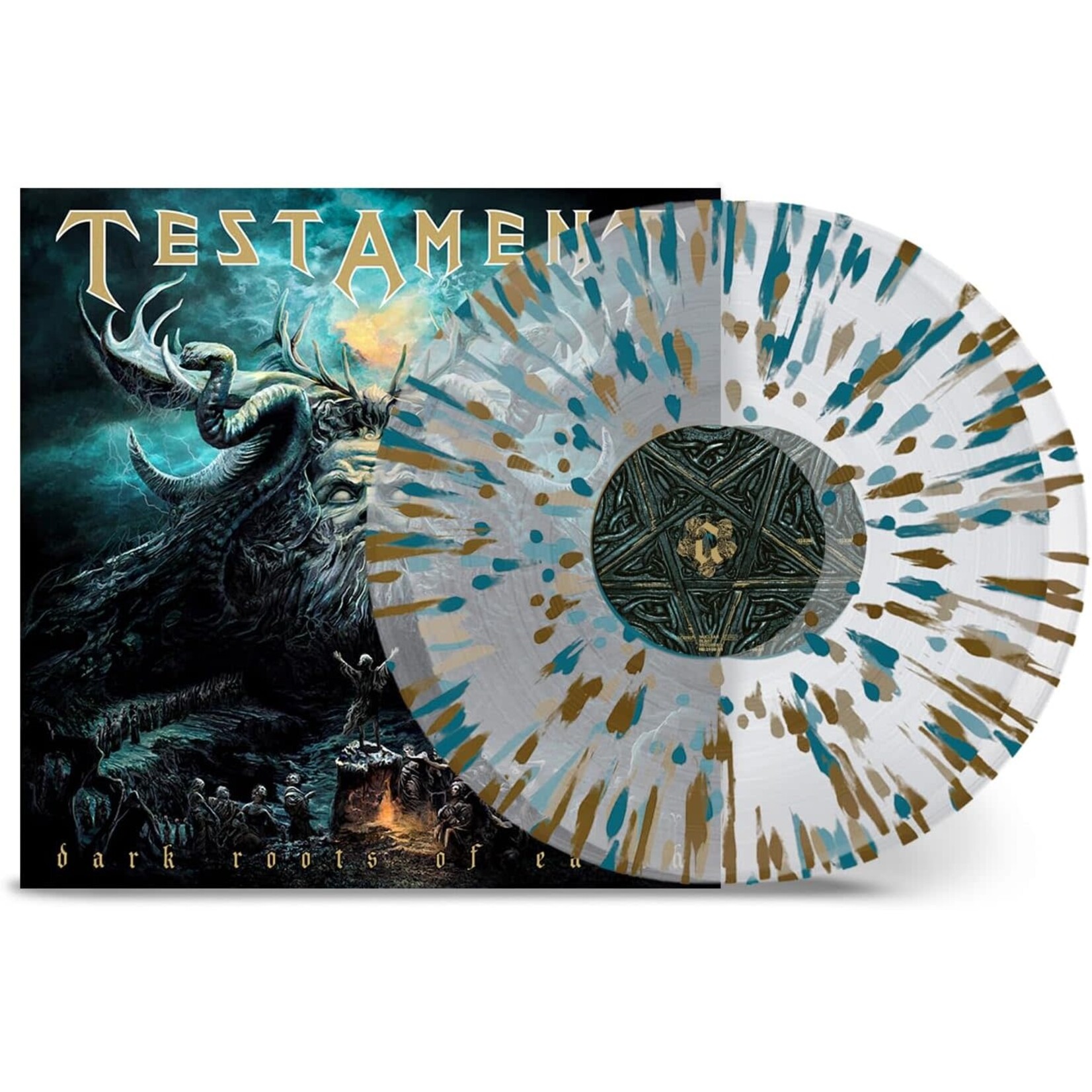 Testament - Dark Roots Of Earth (Clear/Gold/Green Vinyl) [2LP]
