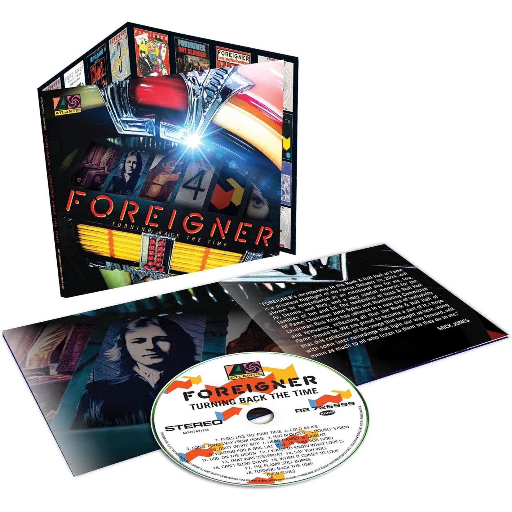 Foreigner - Turning Back The Time [CD]
