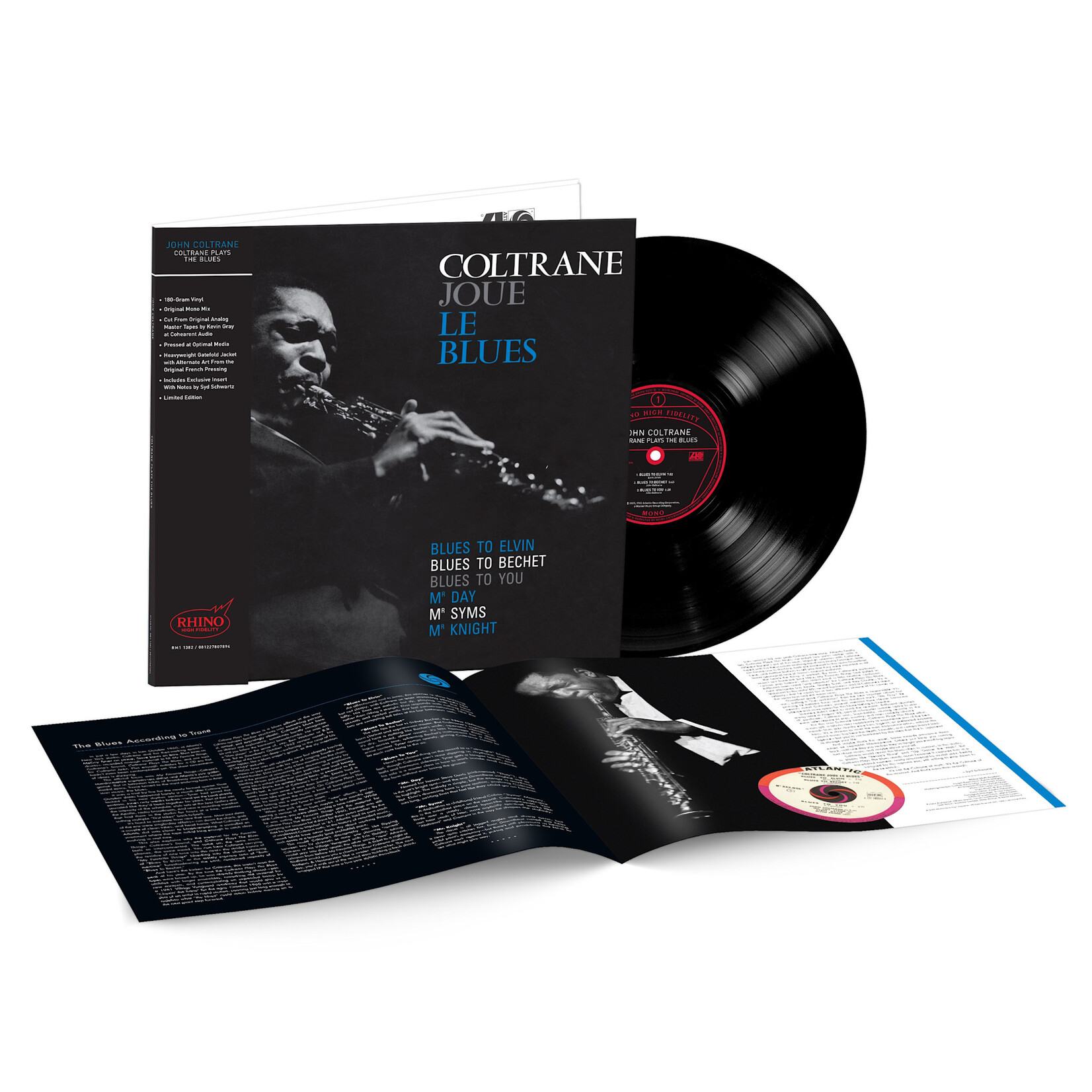 John Coltrane - Coltrane Plays The Blues (Mono) [LP] (SYEOR26)