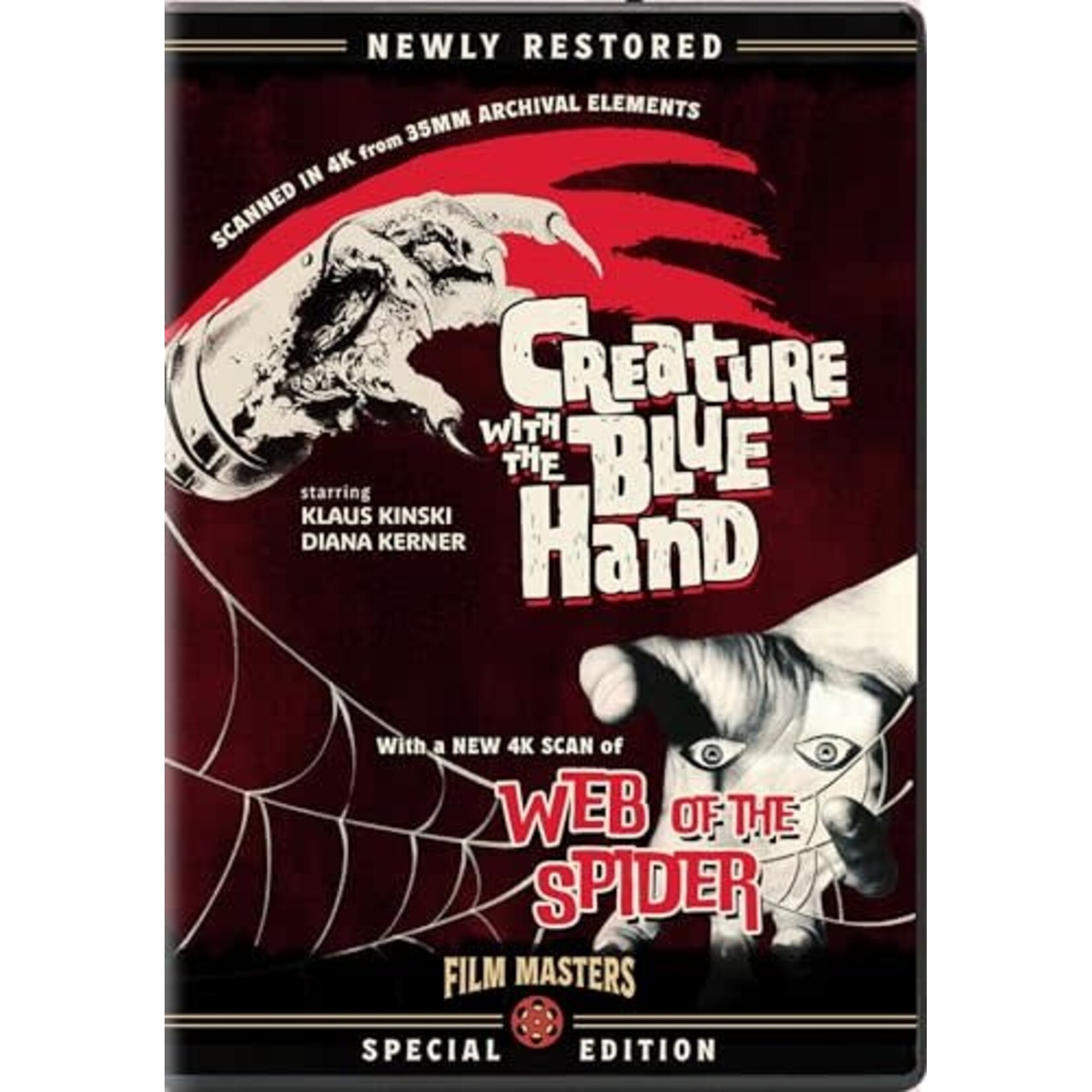 Creature With The Blue Hand (1967)/Web Of The Spider (1971) [USED 2DVD]