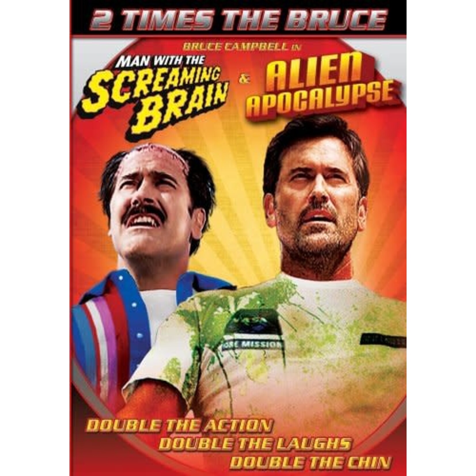 Man With The Screaming Brain/Alien Apocalypse - Bruce Campbell 2-Pack [USED 2DVD]