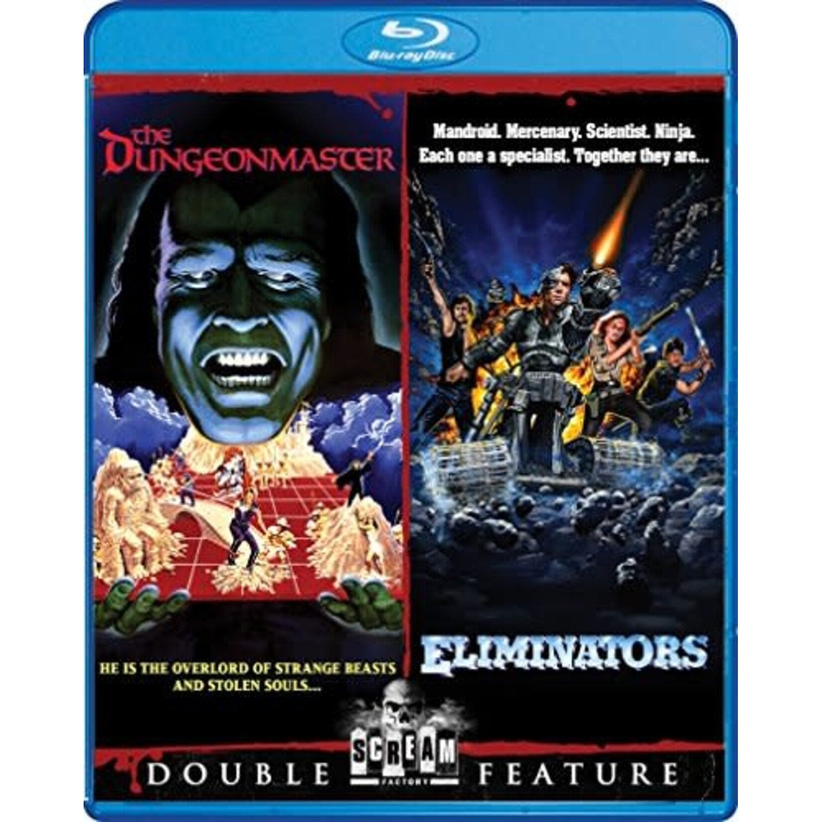 Dungeonmaster/Eliminators - Double Feature [USED BRD]