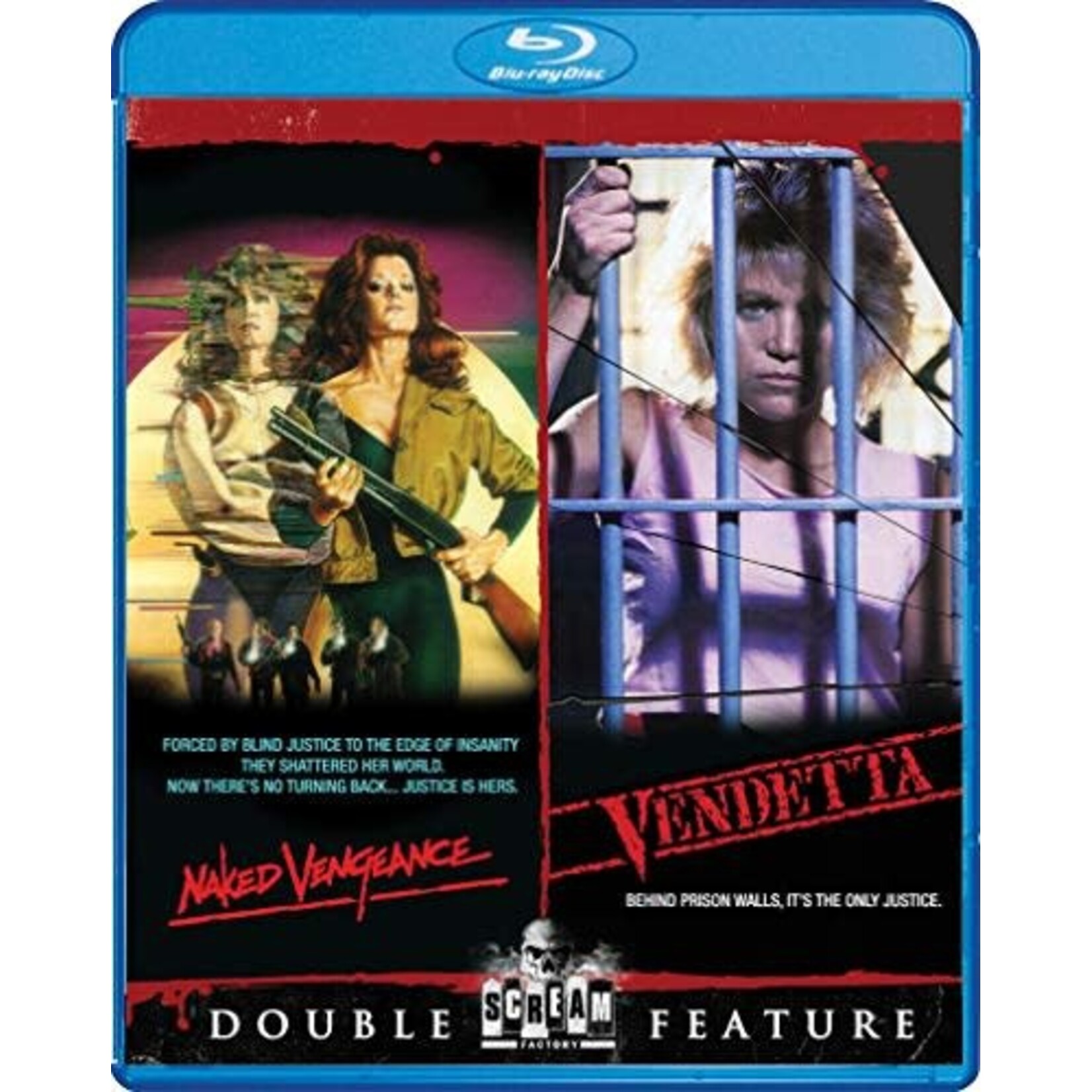 Naked Vengeance/Vendetta - Double Feature [USED BRD]