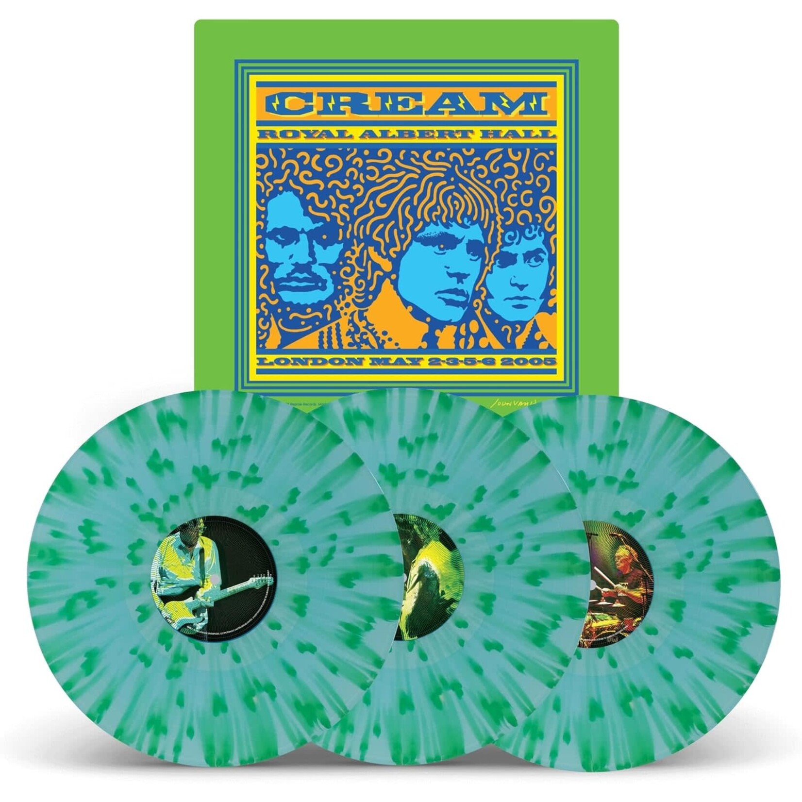 Cream - Royal Albert Hall: London May 2-3-5-6 2005 (Blue/Green Vinyl) [3LP]