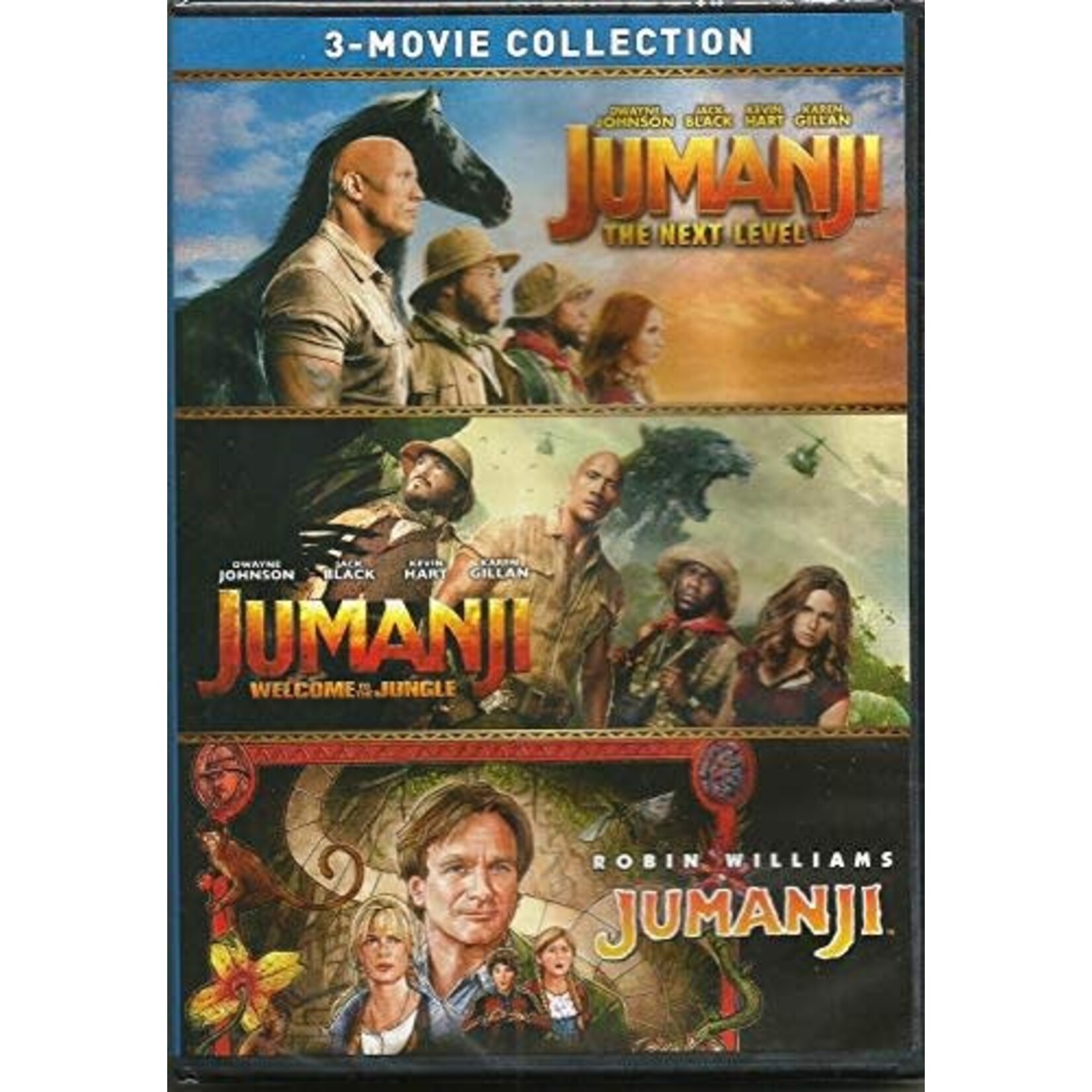 Jumanji - 3-Movie Collection [USED 3DVD]