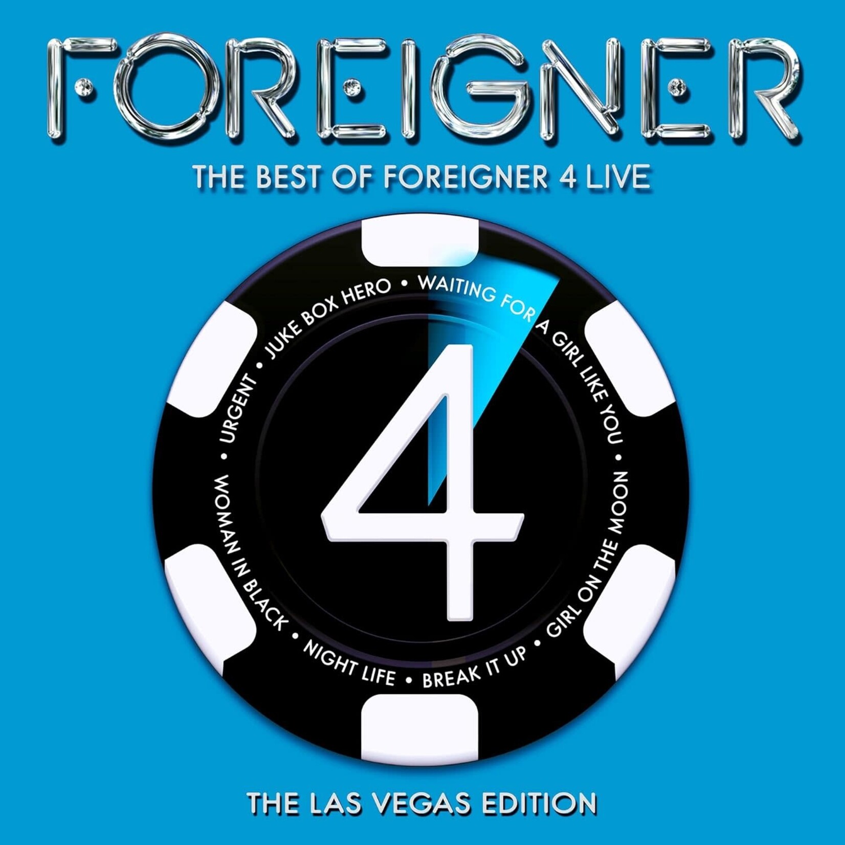 Foreigner - The Best Of Foreigner 4 Live: The Las Vegas Edition (Blue Vinyl) [LP]