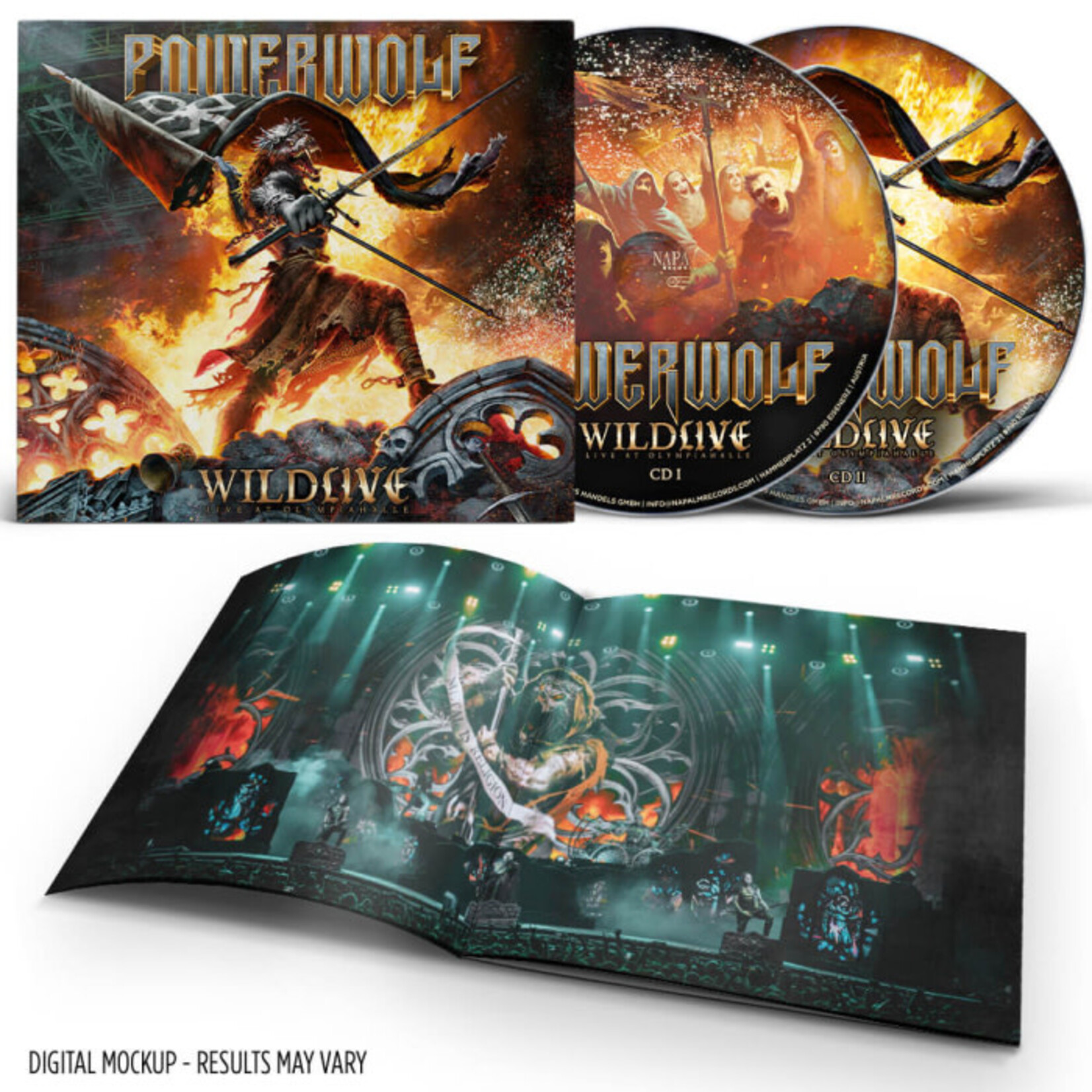 Powerwolf - Wildlive: Live At Olympiahalle [2CD]