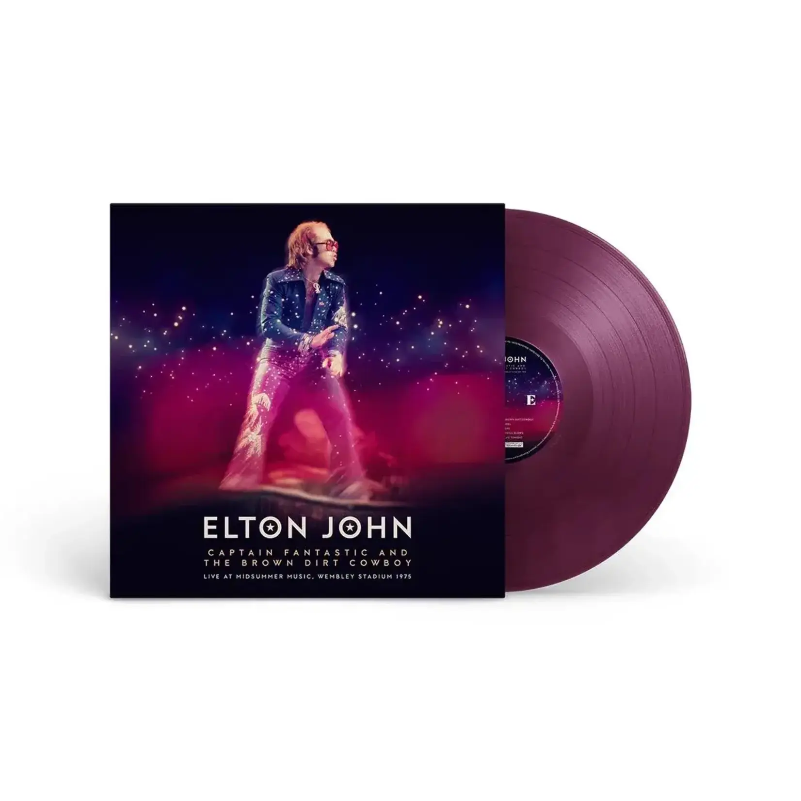 Elton John - Captain Fantastic And The Brown Dirt Cowboy: Live At Midsummer Music, Wembley Stadium 1975 (Coloured Vinyl) [LP]