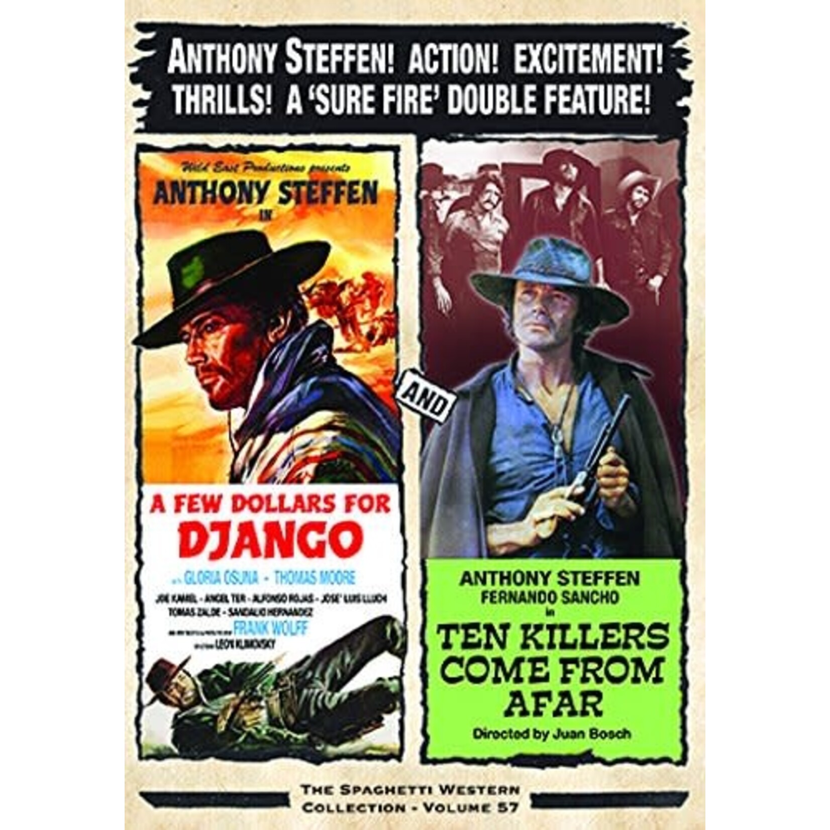 A Few Dollars For Django/Ten Killers Come From Afar [DVD]