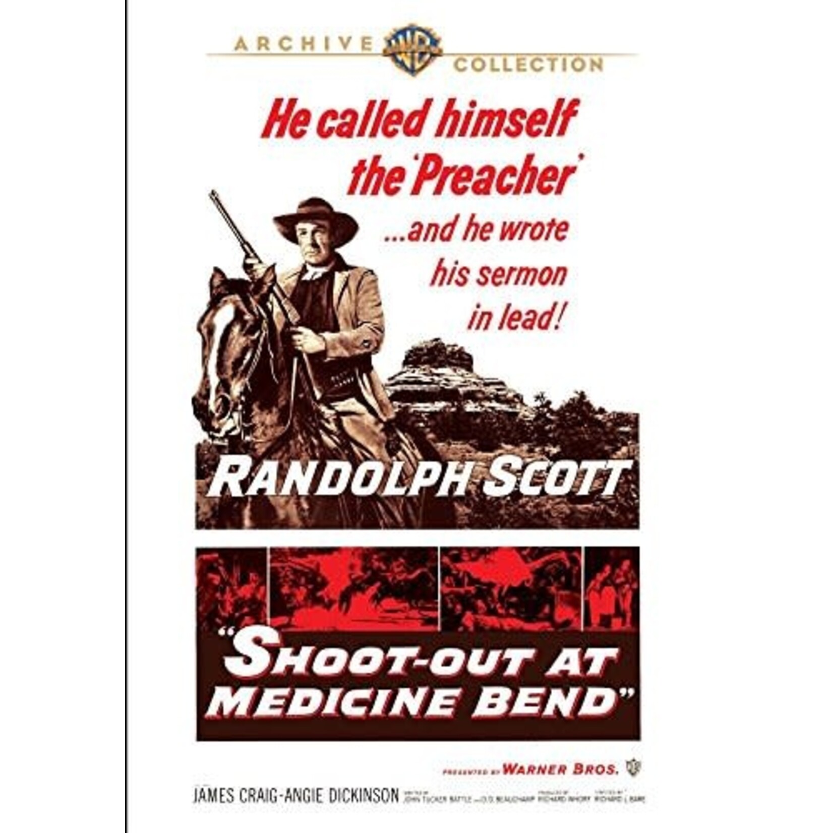 Shoot-Out At Medicine Bend (1957) [DVD]