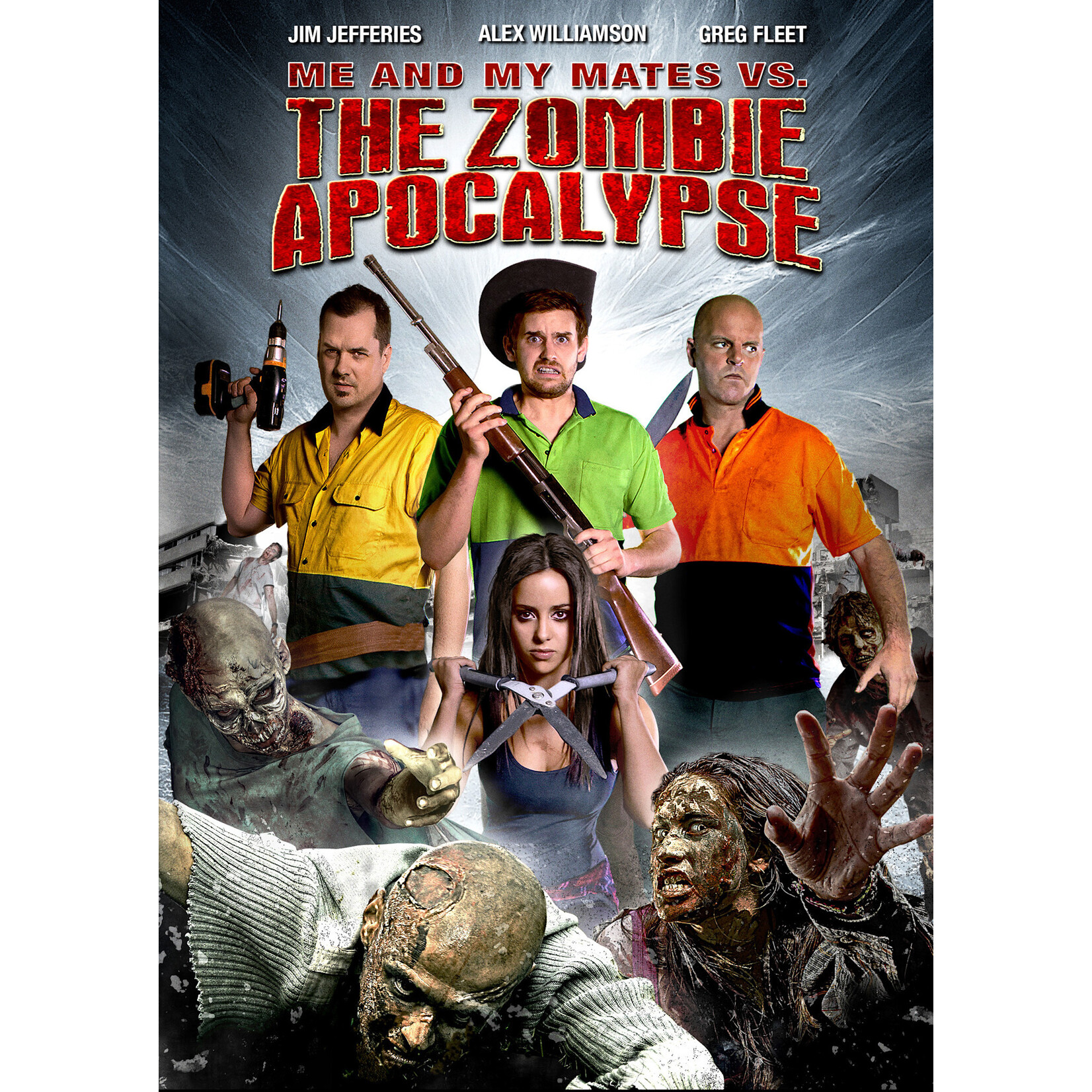 Me And My Mates Vs. The Zombie Apocalypse (2015) [DVD]