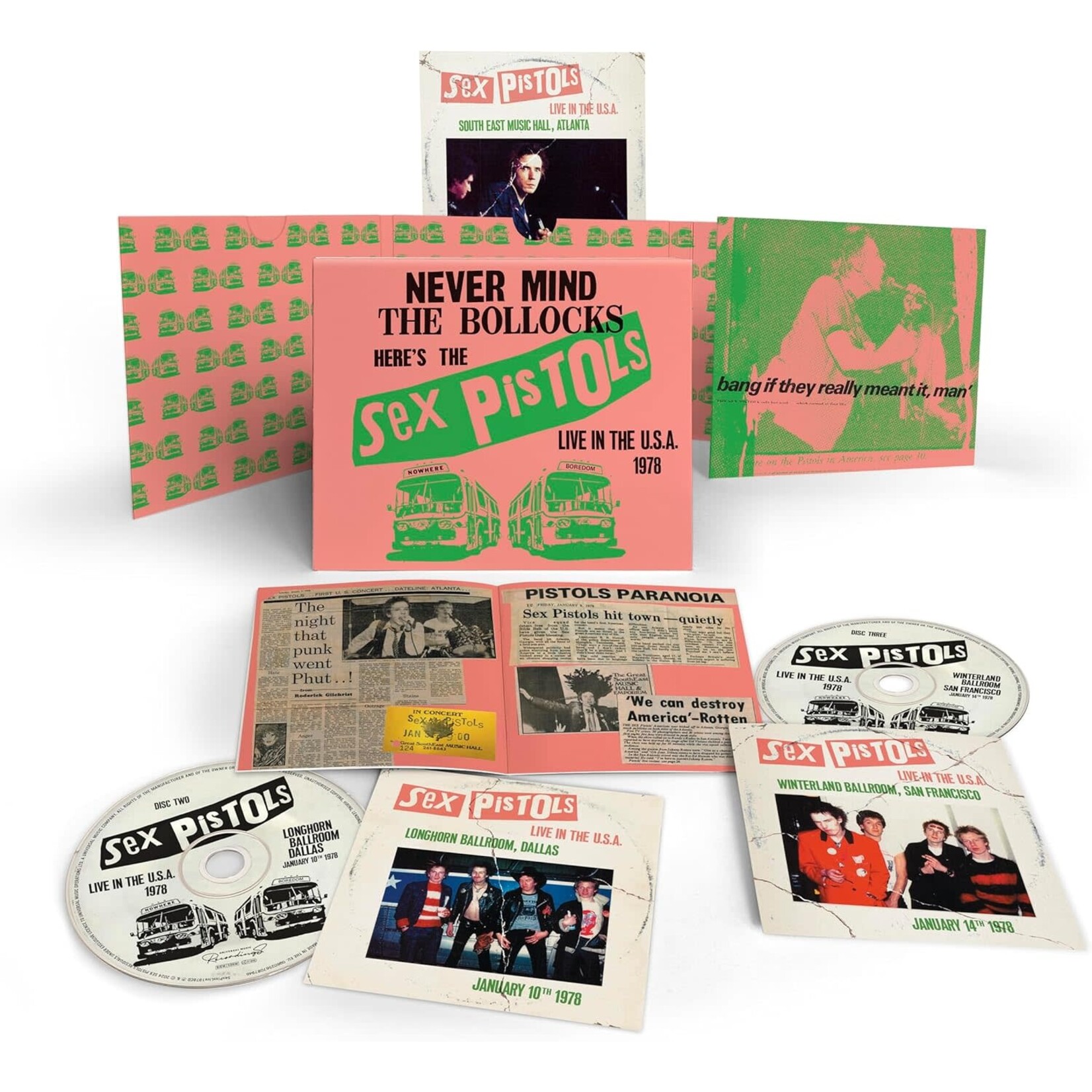 Sex Pistols - Live In The U.S.A. 1978 [3CD]