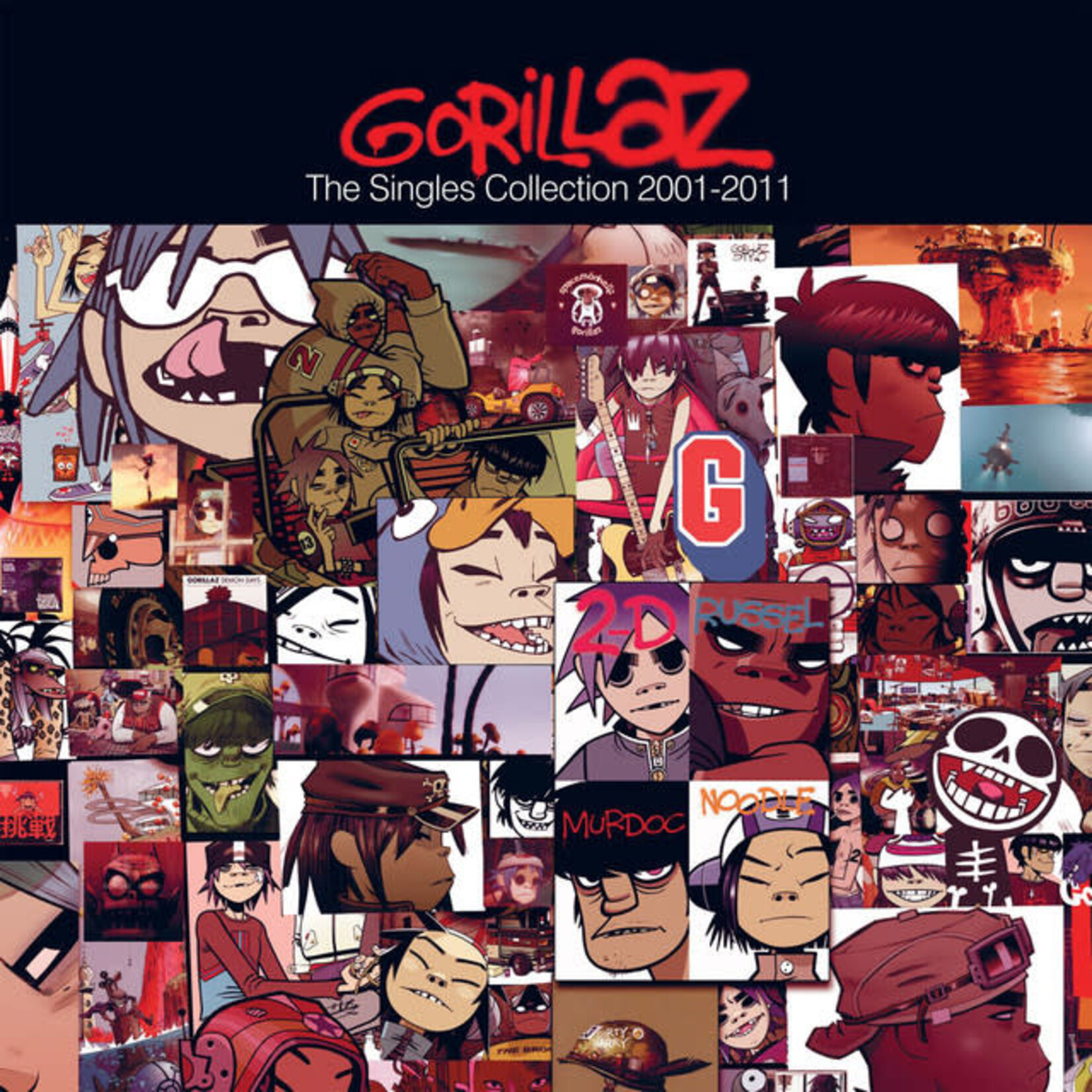 Gorillaz - The Singles Collection 2001-2011 [CD]