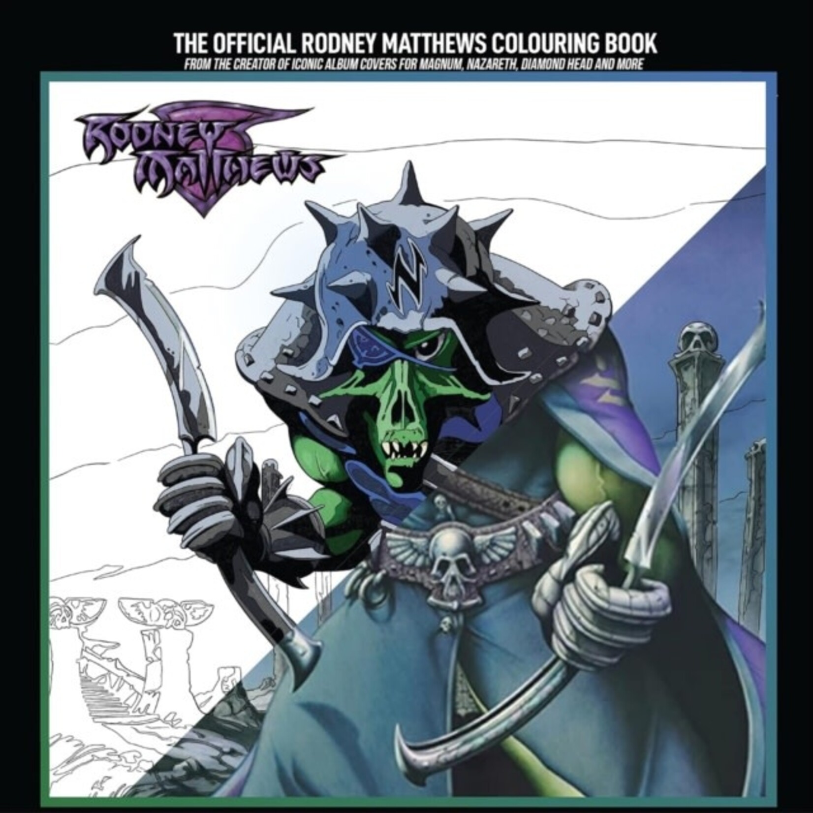 Rodney Matthews - The Official Rodney Matthews Colouring Book [Colouring Book]