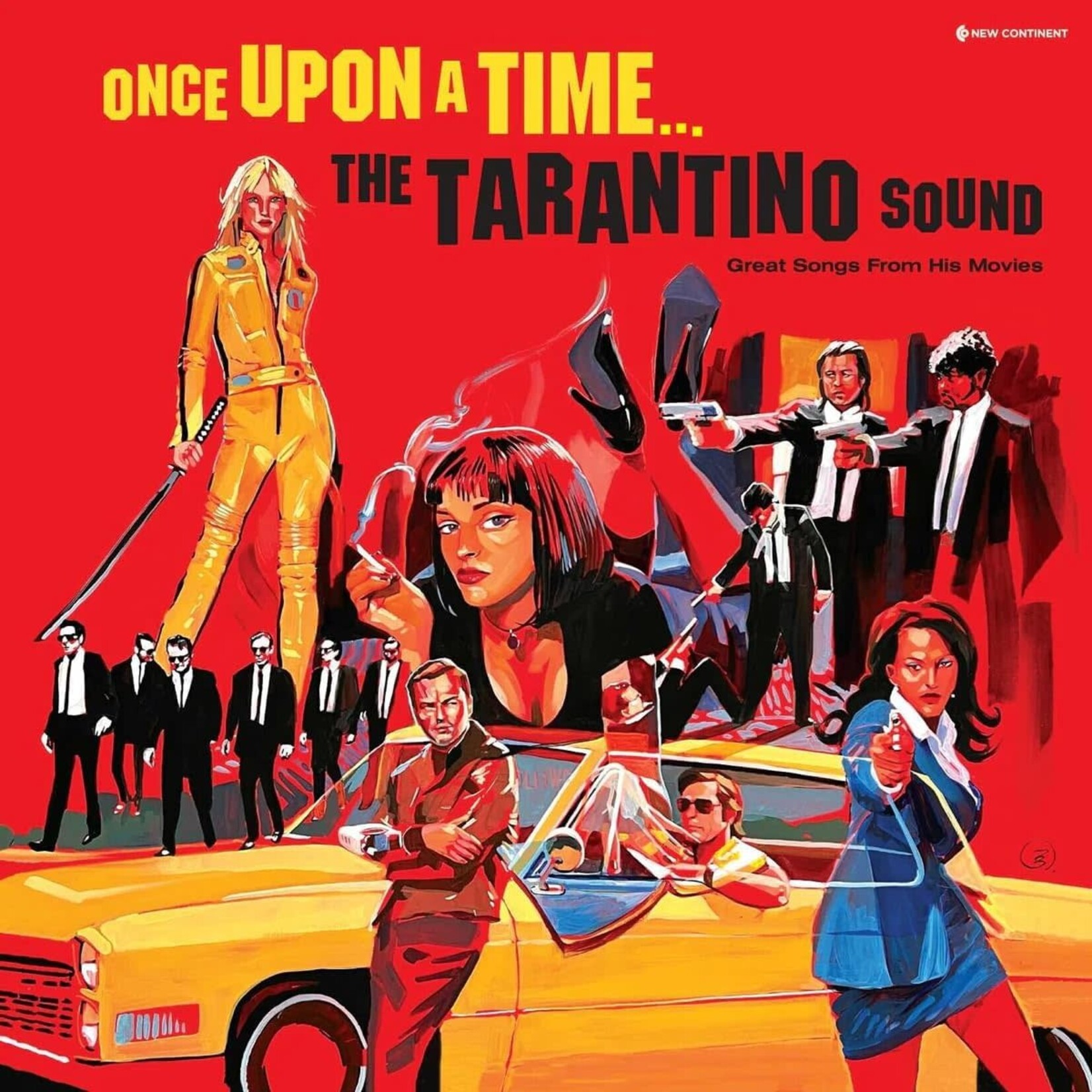 Various Artists - Once Upon A Time...The Tarantino Sound: Great Songs From His Movies (Red Vinyl) [LP]