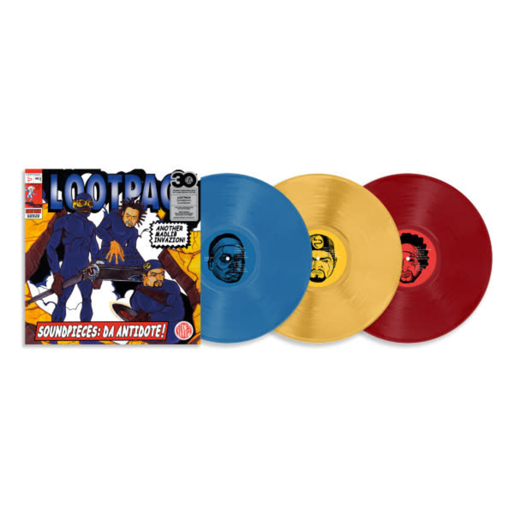 Lootpack - Soundpieces: Da Antidote! (Coloured Vinyl) [3LP]