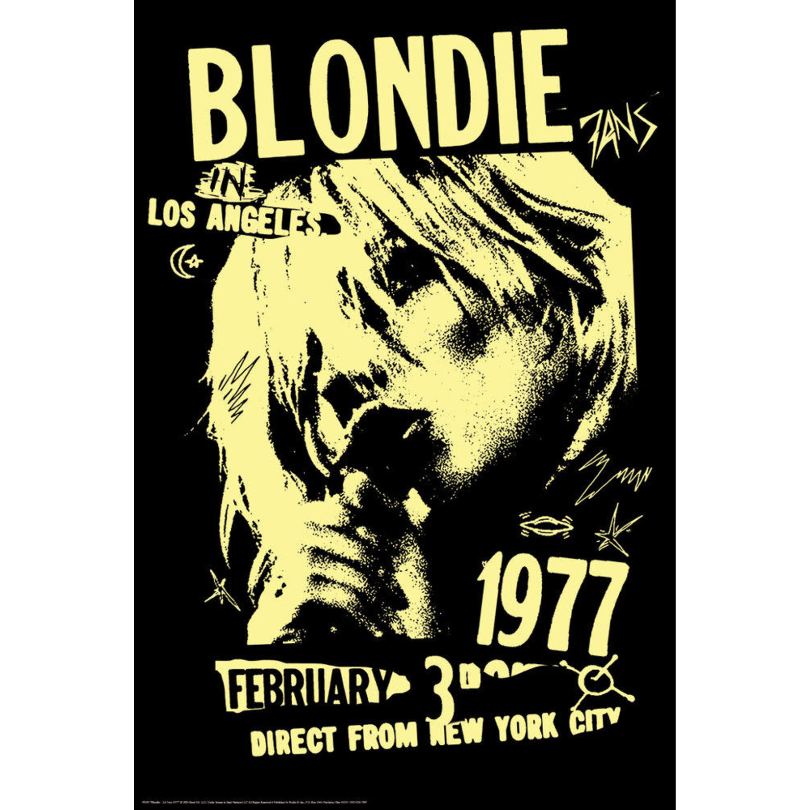 Poster - Blondie: LA Tour 1977