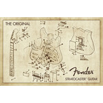 Poster - Fender: Diagram