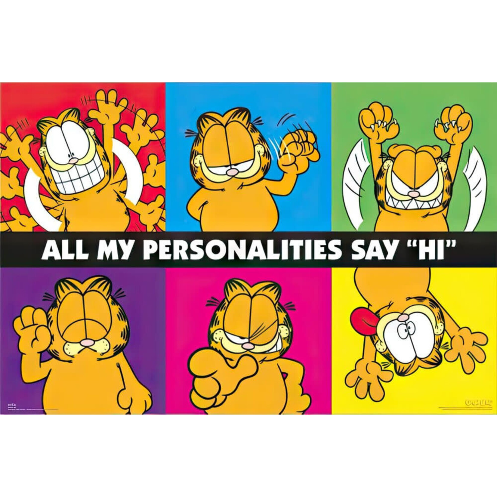 Poster - Garfield: All My Personalities Say Hi