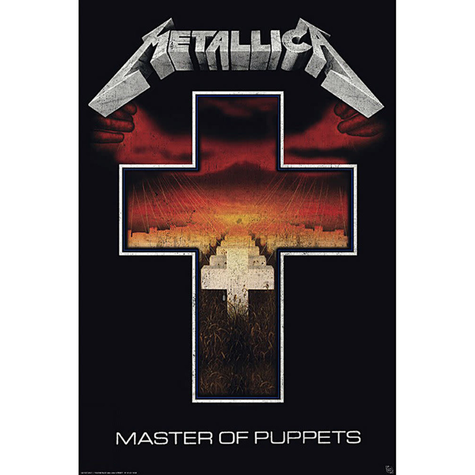 Poster - Metallica: Master Of Puppets Album Cover