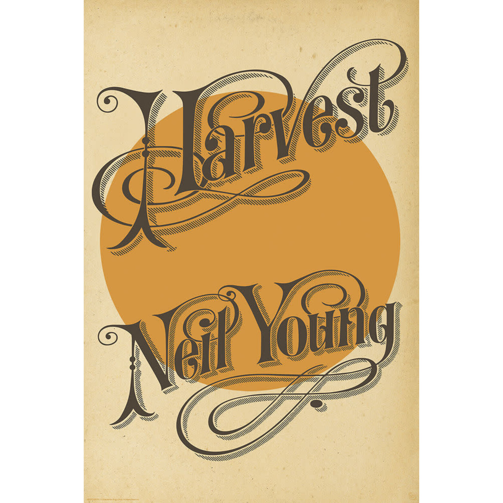 Poster - Neil Young: Harvest