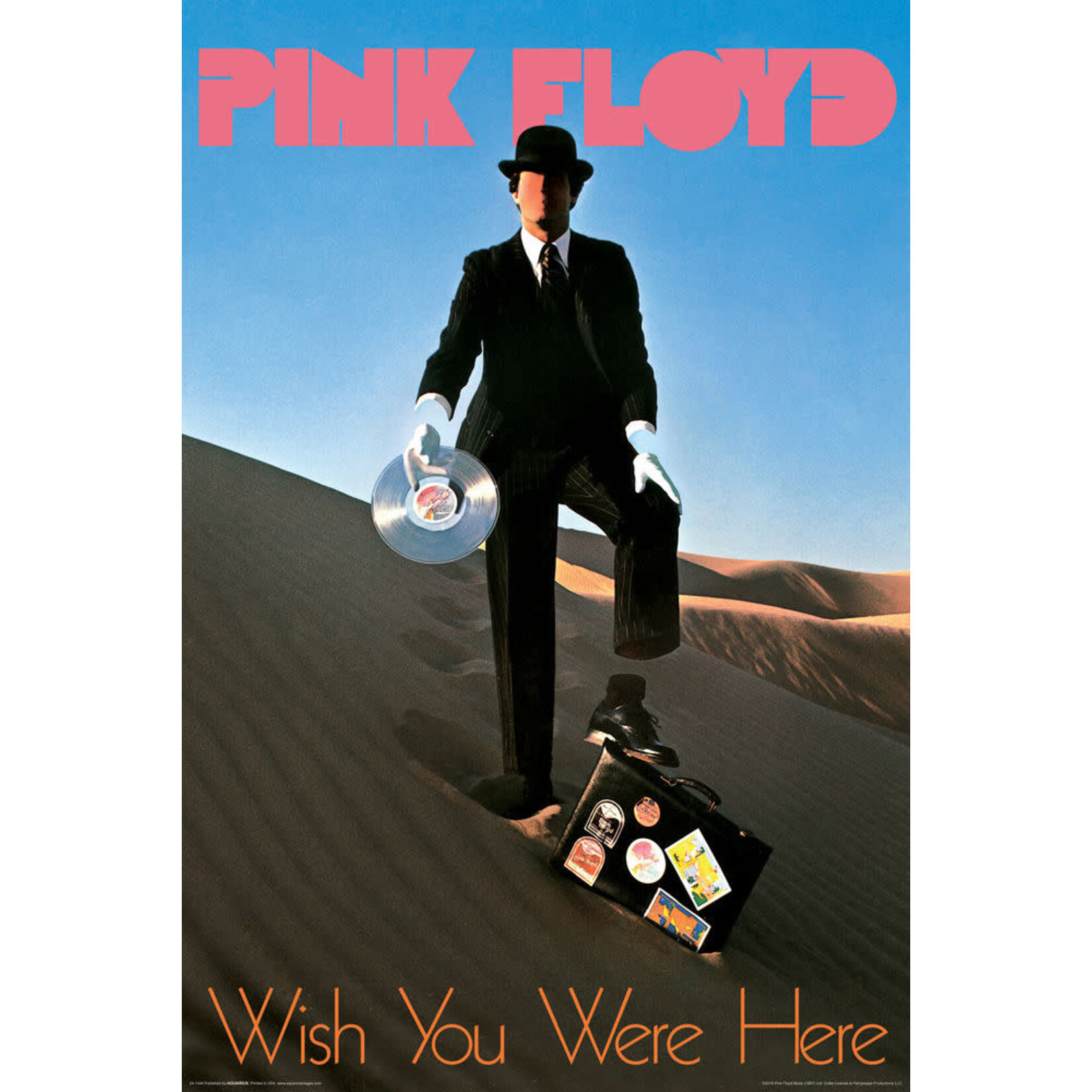 Poster - Pink Floyd: WYWH Record Man