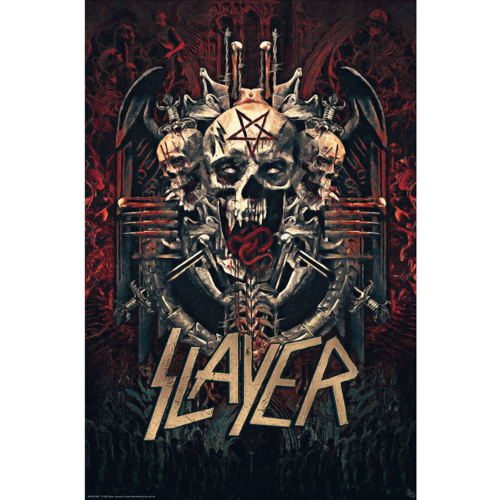 Poster - Slayer: Skullagram