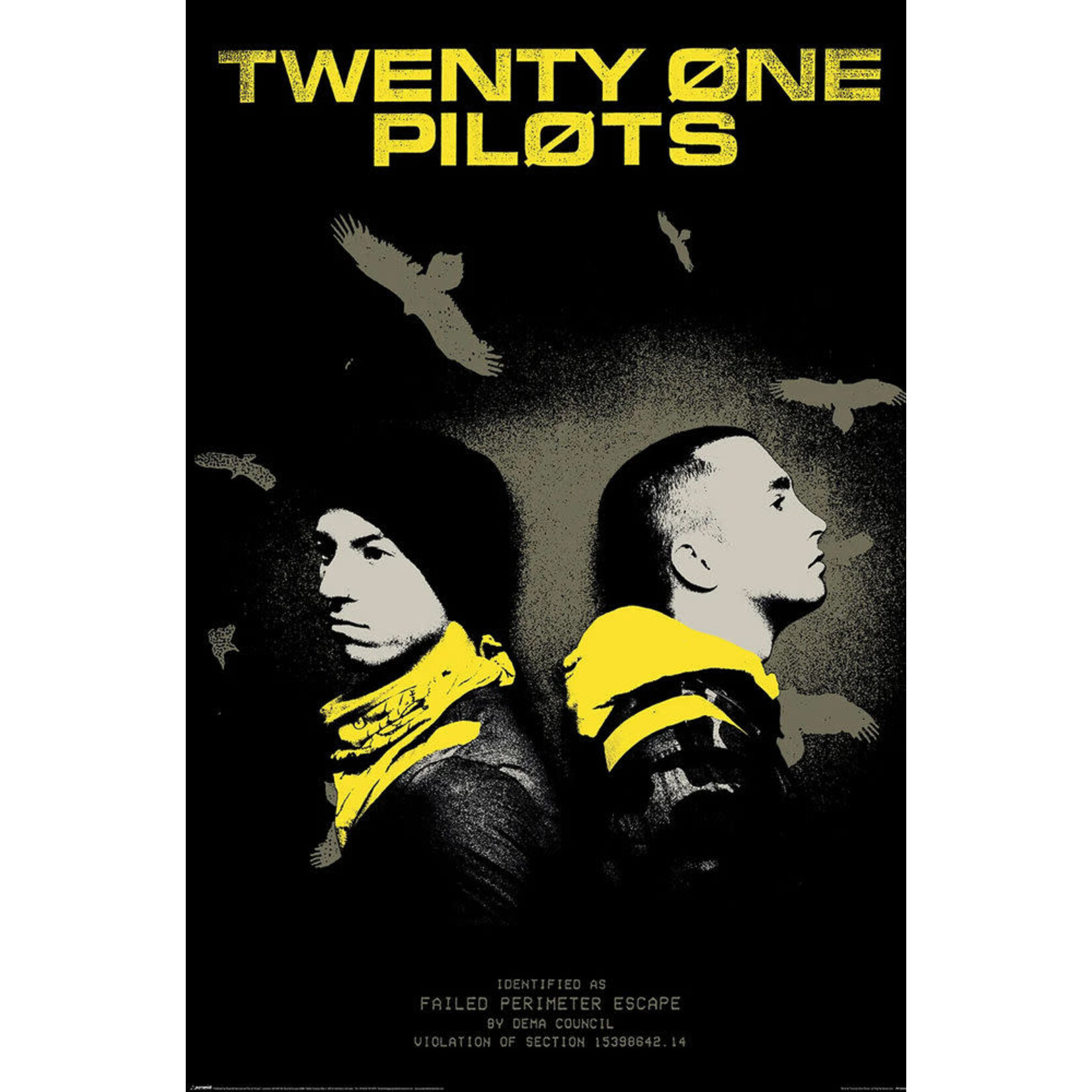 Poster - Twenty One Pilots: Trench Vultures