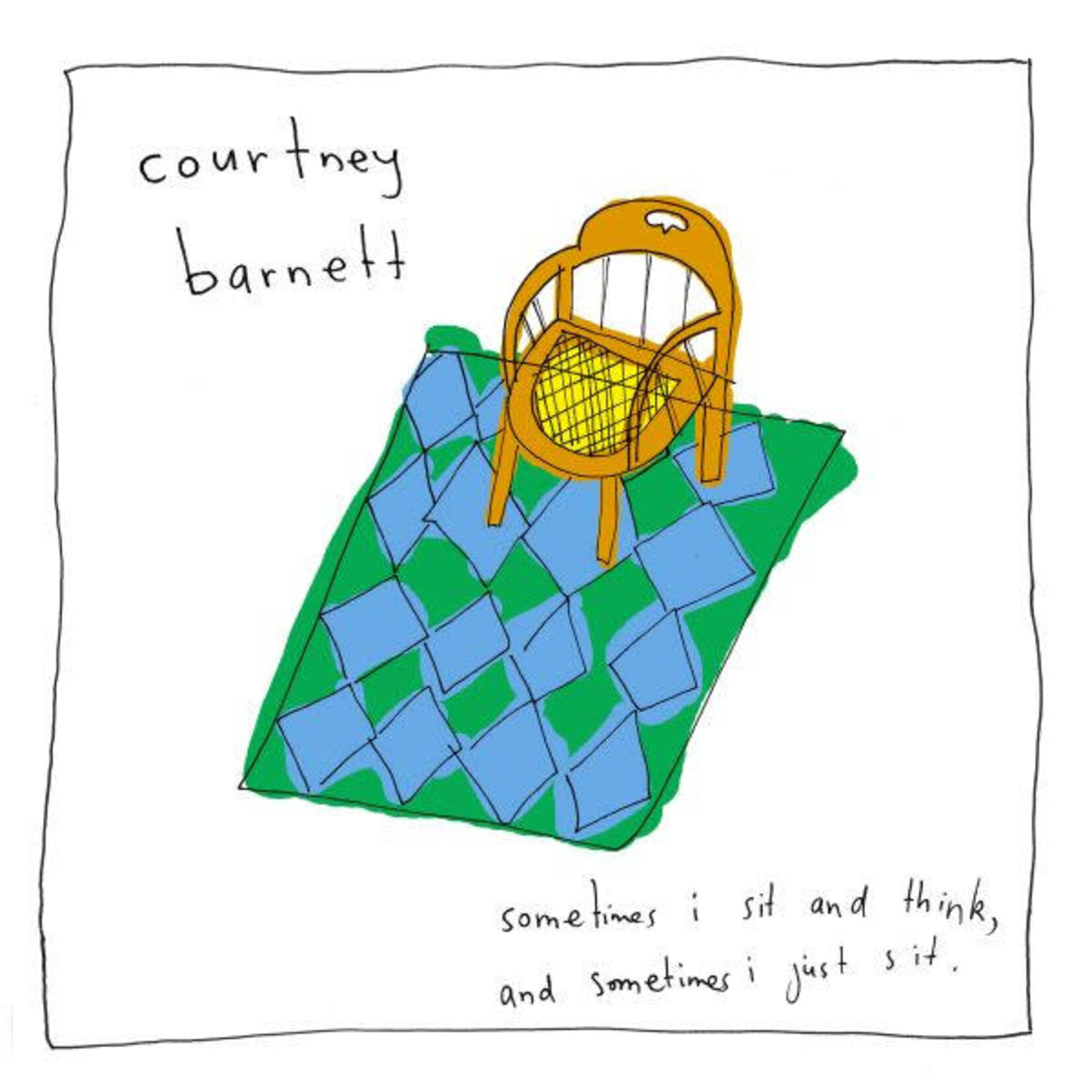 Courtney Barnett - Sometimes I Sit And Think, And Sometimes I Just Sit (10th Ann Ed) (Indie Clear/Red/Yellow Vinyl) [LP]