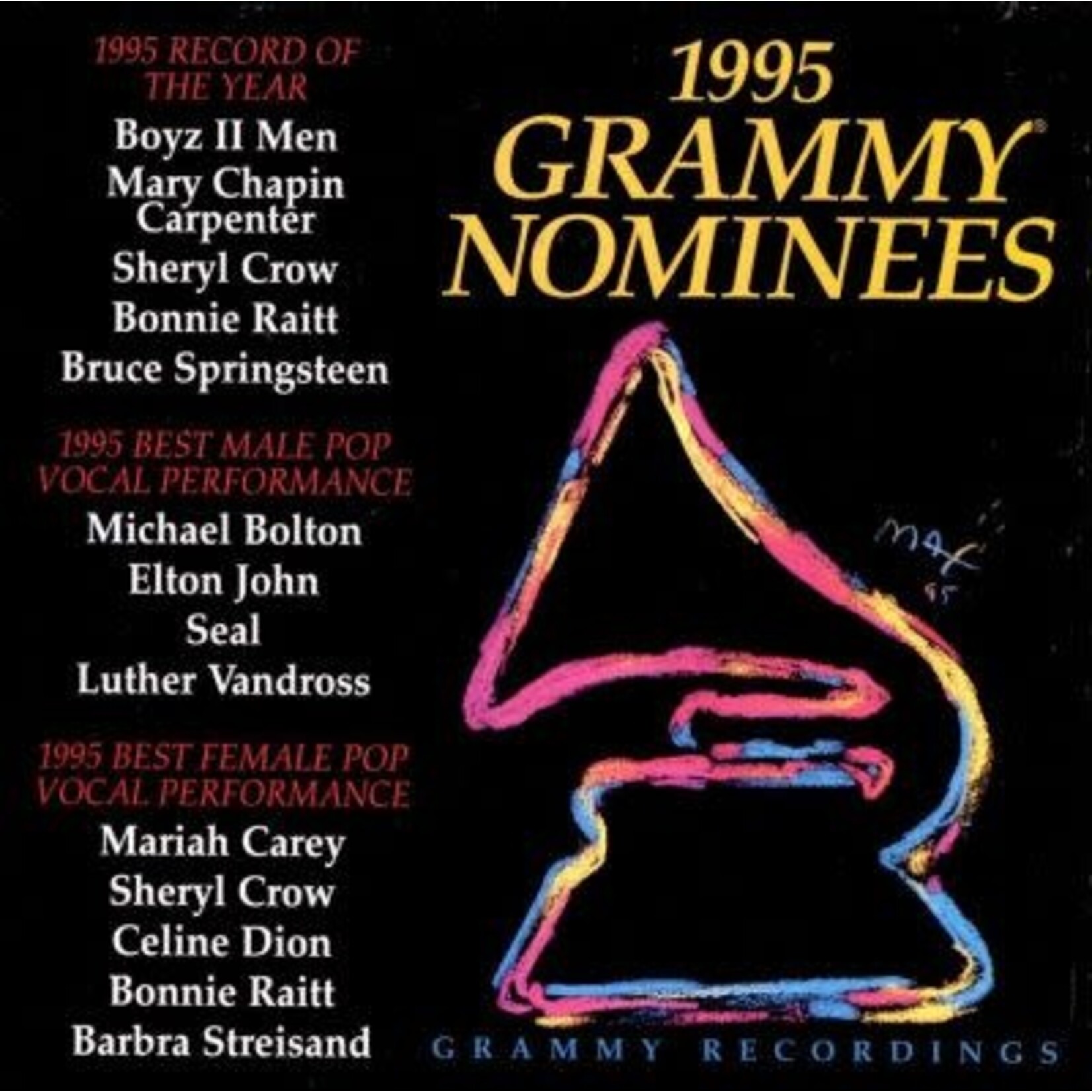 Various Artists - Grammy Nominees 1995 [USED CD]
