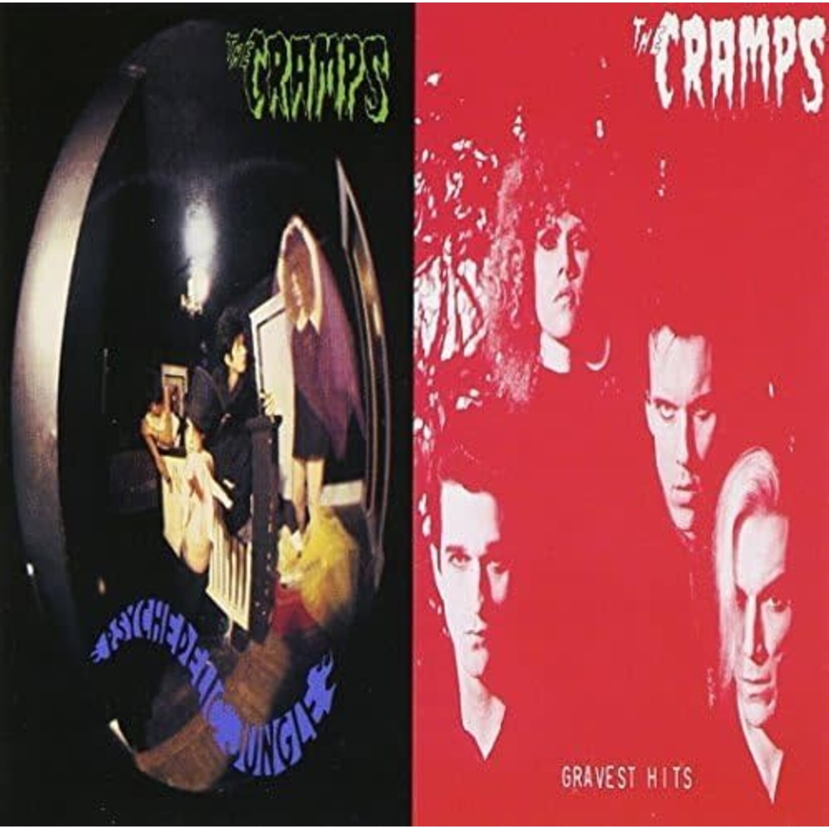 Cramps - Psychedelic Jungle/Gravest Hits [CD]