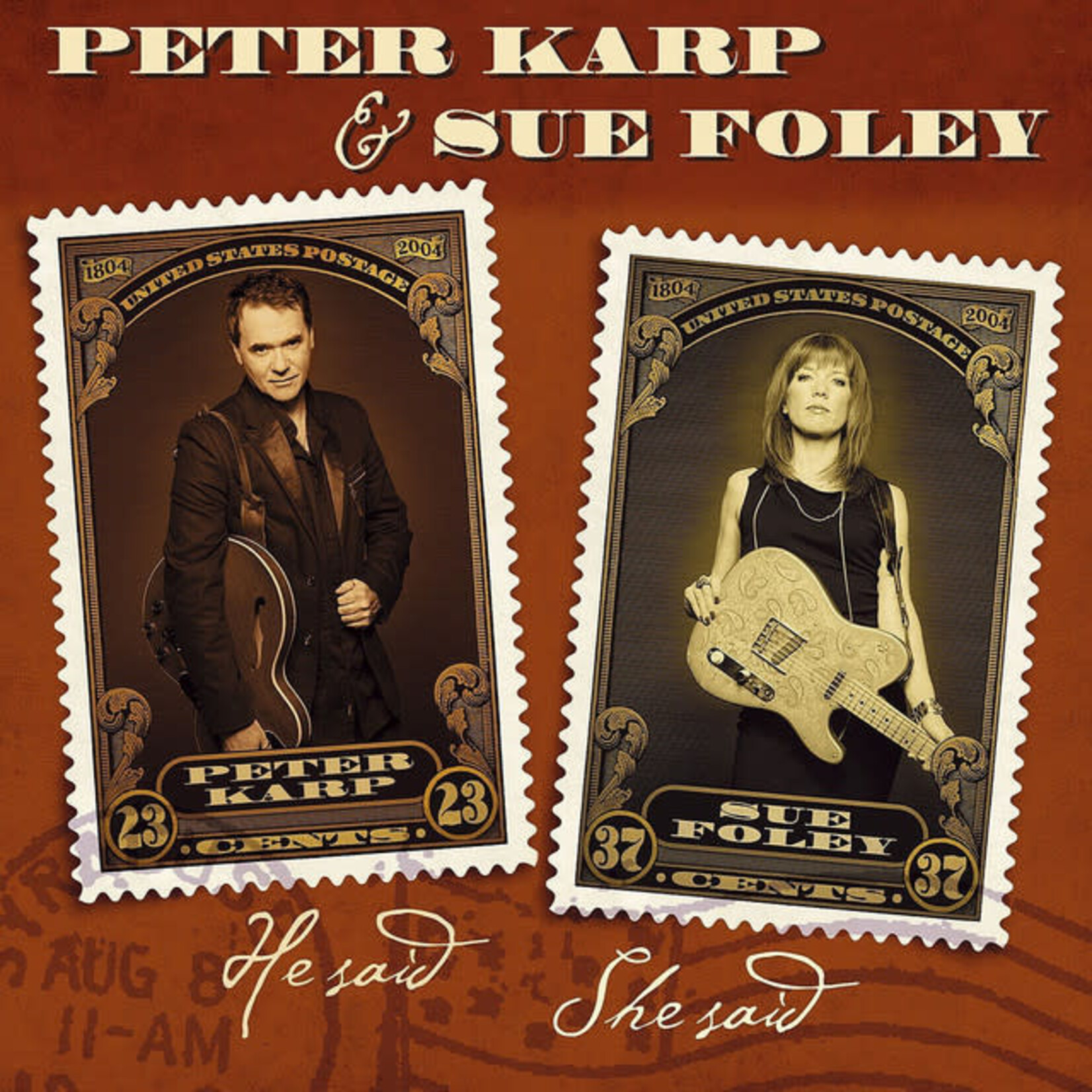 Peter Karp/Sue Foley - He Said She Said [USED CD]