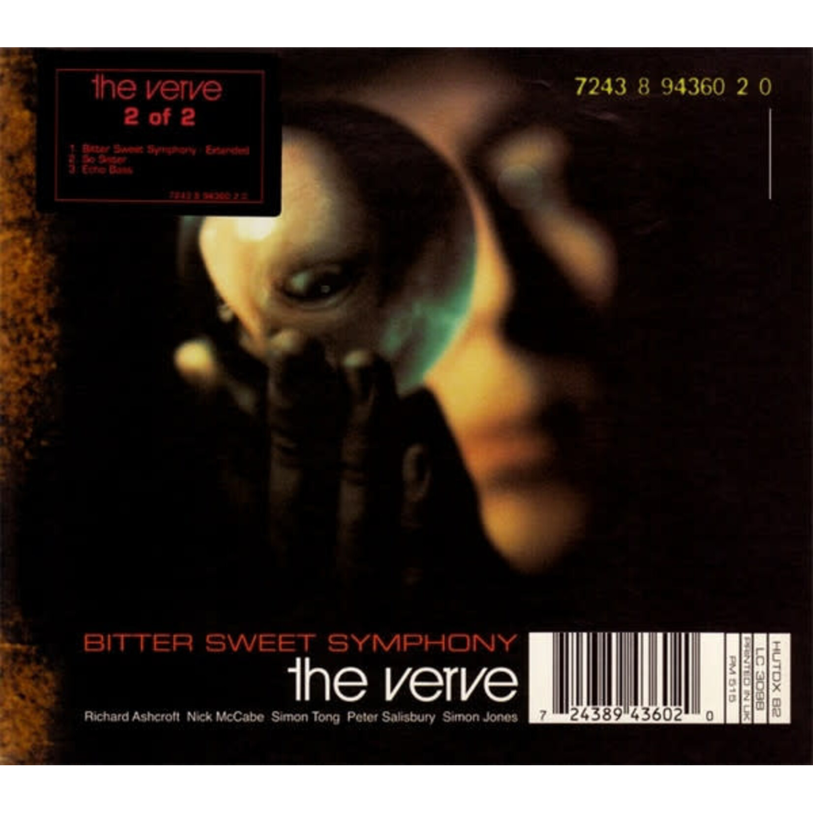 Verve - Bitter Sweet Symphony [USED CD Single]