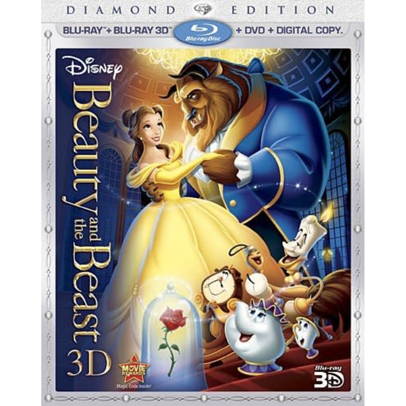 Beauty And The Beast (1991) [USED 3D/BRD/DVD]
