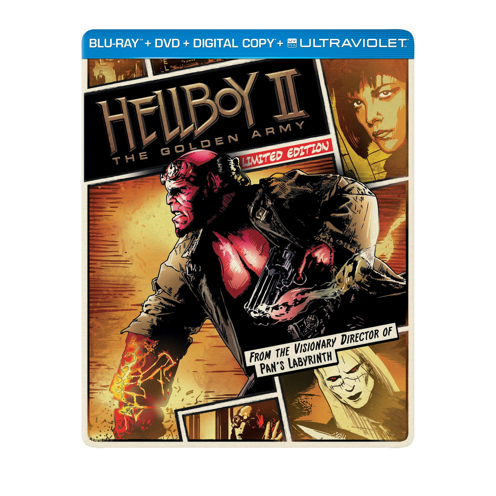 Hellboy II: The Golden Army [USED BRD/DVD Steelbook]
