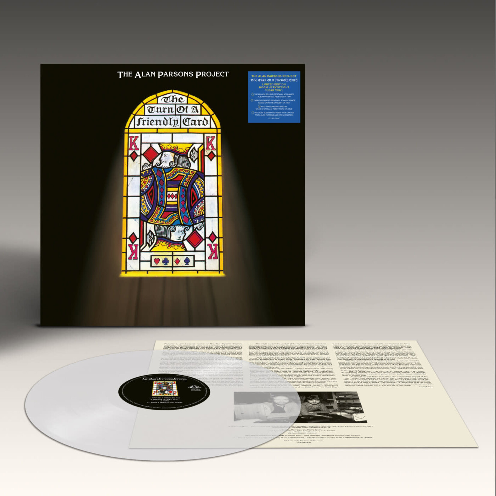 Alan Parsons - The Turn Of A Friendly Card (Half Speed Mastering) (Clear Vinyl) [LP]