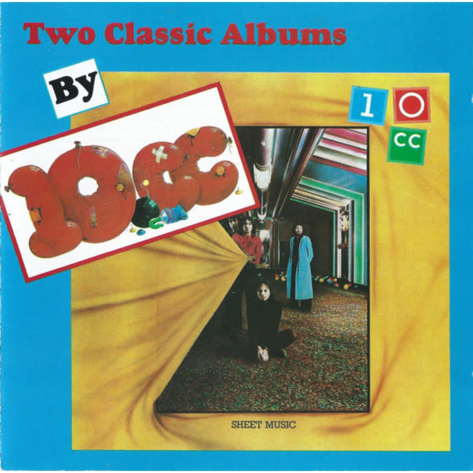 10cc - Two Classic Albums By 10cc: 10cc/Sheet Music [USED CD]