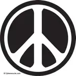 Button - Peace Sign