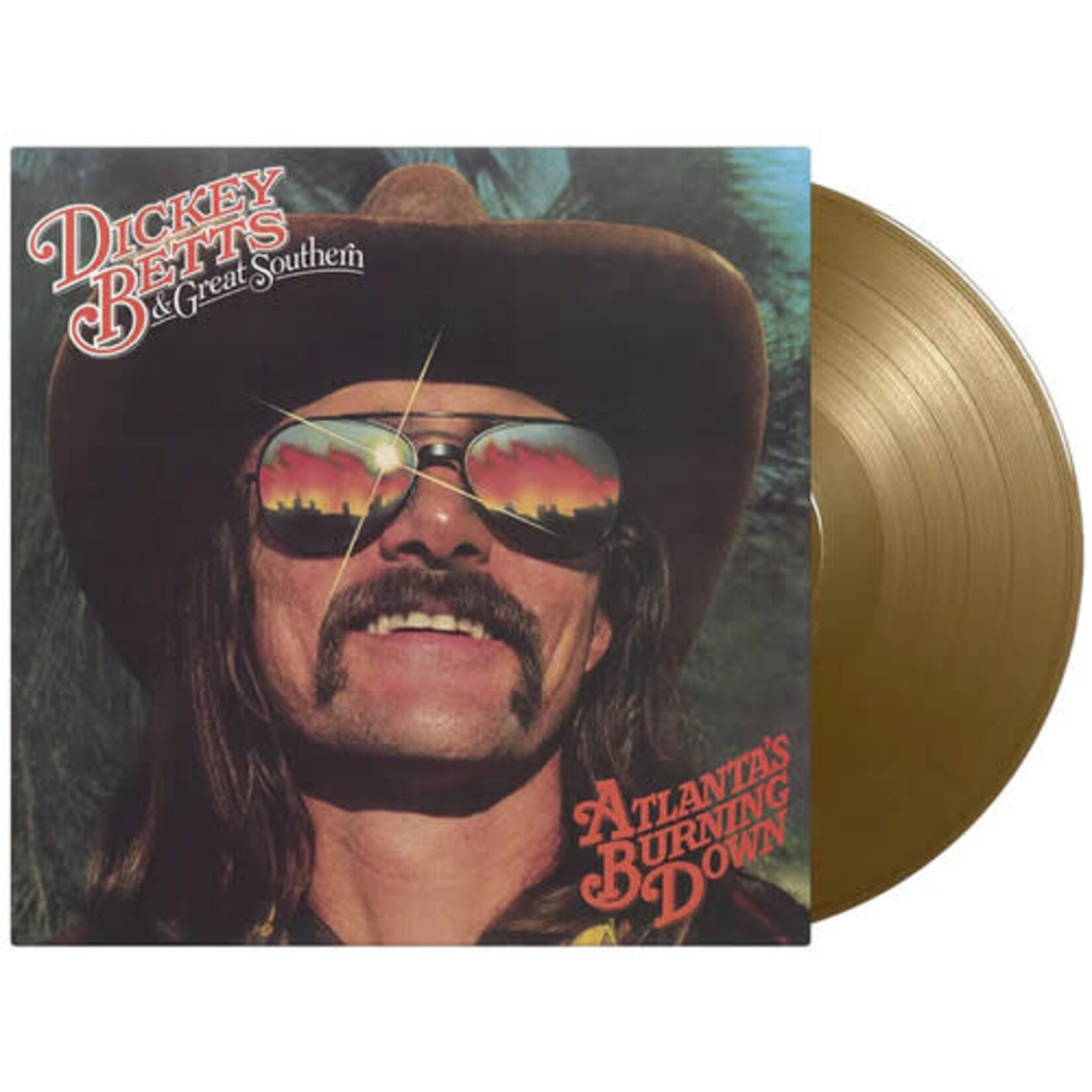 Dickey Betts - Atlanta's Burning Down (Gold Vinyl) (MOV) [LP]